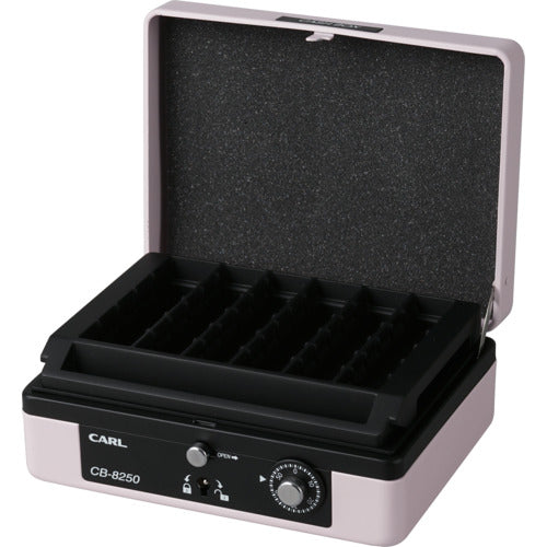 Karl Portable Safe Cash Box CB-8250-P Pink A6 Size CB-8250-P 1 Unit