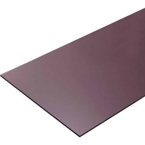 TRUSCO Polycarbonate Flat Plate 600mm 900mm Thickness 3mm Brown Smoke PCB3-6090-BR 1 Sheet