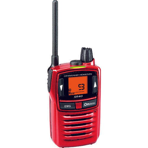 八重洲無線 特定小電力トランシーバー レッド SR40-R 1 台