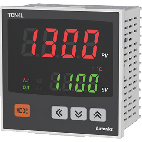 オートニクス 【売切商品】 2段表示型温度調節器 TCN4L-22R 1 個
