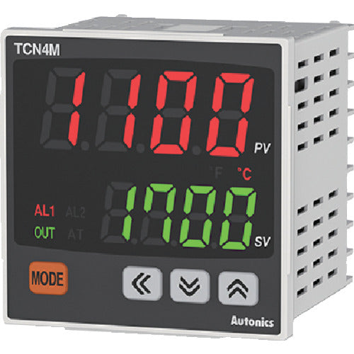 オートニクス 【売切商品】 2段表示型温度調節器 TCN4M-22R 1 個