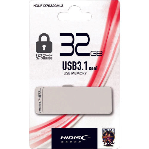 HiDisk Password Lock USB 32GB HDUF127S32GML3 1 unit