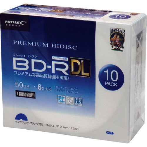 HiDisc BD-RDL 10-pack HDVBR50RP10SC 1 PK
