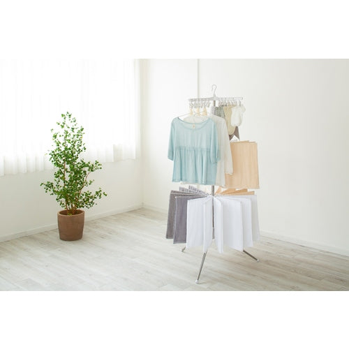 IRIS 531692 스테인리스 실내 물건 건조 파라솔 3단 CLS-173R 1대