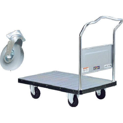 댄디 스틸 대차 댄디 D 시리즈 타입 DA 고정 핸들식 악로용 노펑크 타이어 사양 W900XD600 UDA-LS-UP180 1대