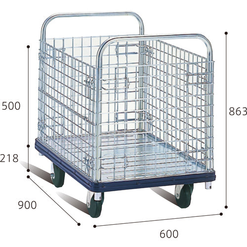 댄디 스틸 대차 댄디 D 시리즈 타입 DA 카고 대차 W900XD600 DA-BW 1대