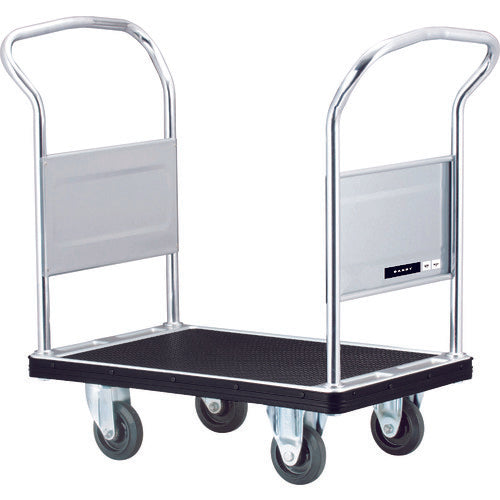 댄디 스틸 대차 댄디 시리즈 ECO 타입 DHE 고정 양 핸들식 사일런트 캐스터 사양 W800×D500 UDHE-LD-GS 1대