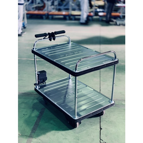 ダンディ 電動アシスト台車 ダンディアシスター 2段テーブル式 W900XD600 DA-T2-AST 1 台