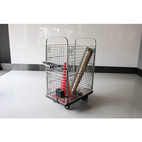 ダンディ 電動アシスト台車 ダンディアシスター 高カゴ台車 W900XD600 DA-BWH-AST 1 台