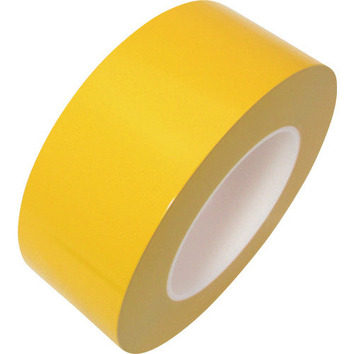 日東エルマテ ラインテープE−CR(BC) 0.16mm×50mm×50m 黄 E-CR50Y 1 巻