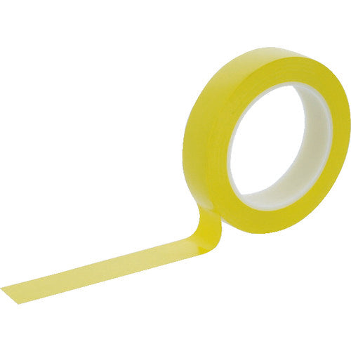 TRUSCO 클린 룸용 라인 테이프 25mmX33m 옐로우 TLTC-25A-Y 1권