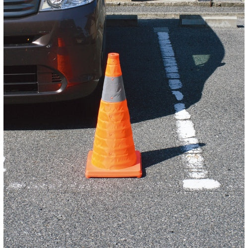 미즈케이 신축식 삼각 콘 62 cm(오렌지) 8201025 1개