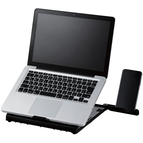 ELECOM 접이식 노트북 PC 스탠드(8단계) PCA-LTS8BK 1개