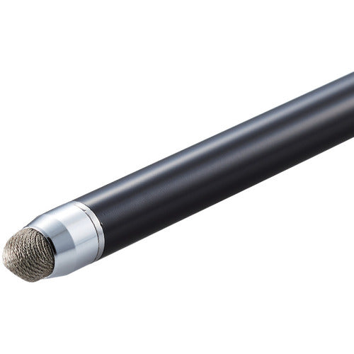 ELECOM 스탠다드 도전 섬유 터치 펜 P-TPS03BK 1개