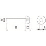 Kyocera Parts Screw BH6X25 1 piece