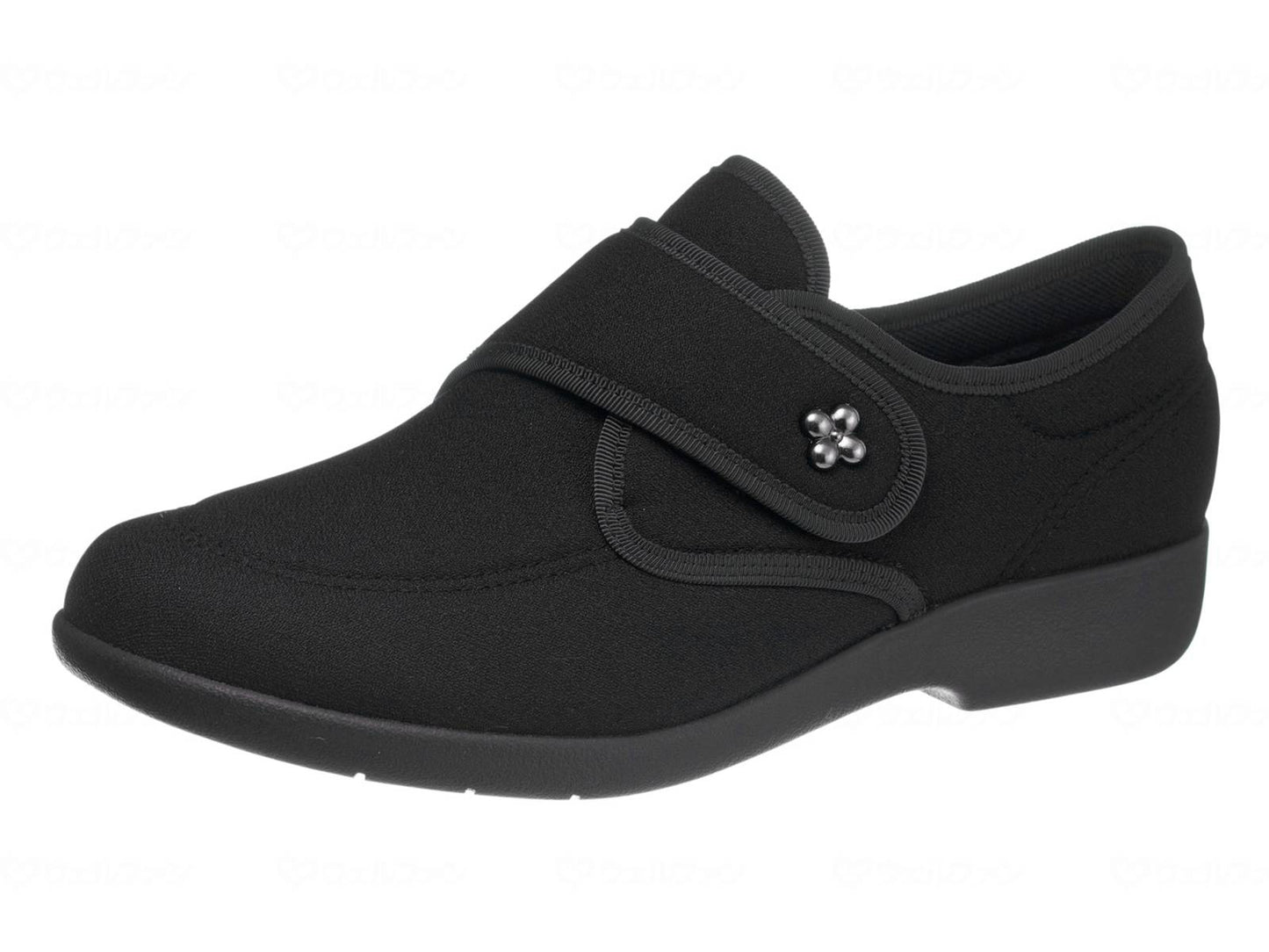 Asahi Shoes Kaiho Shugi L118 Black Stretch 22.5