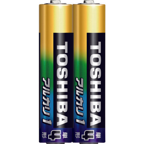 도시바 알칼리 건전지 단 4형 2개들이 LR03AN 2KP 1 PK