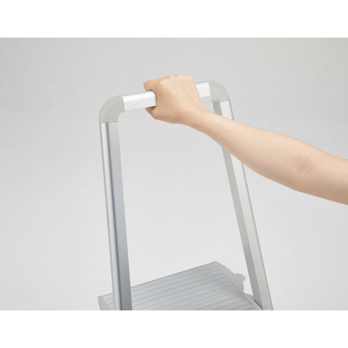 ハセガワ 天板幅広上枠付きアルミ踏台 SREW型 3段 SREW-8A 1 台