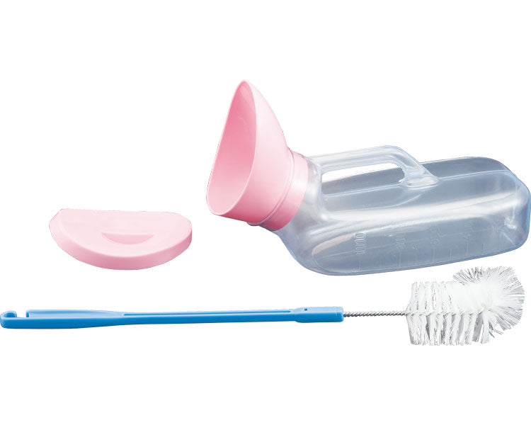 SA透明尿器(洗浄用ブラシ付) 女性用 / 100231 1 個