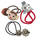 CLOVER Round Rubber Band, 3 Round, Black, 26-022, 1 Bag