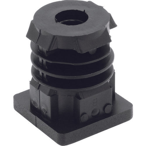 ELESA Square Pipe End Cap NDLQ20-M6 1 pc