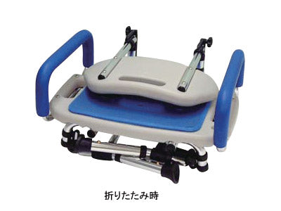 折りたたみ式シャワーチェアー 座面U型タイプ / FY9993 1 台
