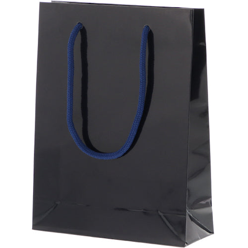 HEIKO 手提げ紙袋 ブライトバッグ MM 紫紺 10枚入り 006138315 1 袋