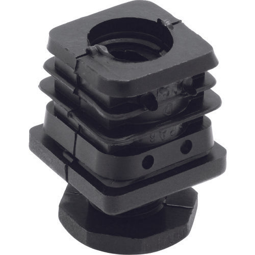 ELESA Square Pipe End Cap (Adjustable Type) NDAQ30-M16X30 1 pc