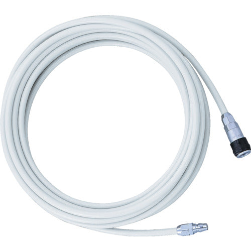 TRUSCO Air Blade Hose, Urethane Blade Tube, Inner Diameter 6.5 x Outer Diameter 10 mm, Total Length 20 m, Coupling Included, Neo Gray, TOP-6.5-20NG, 1 Roll