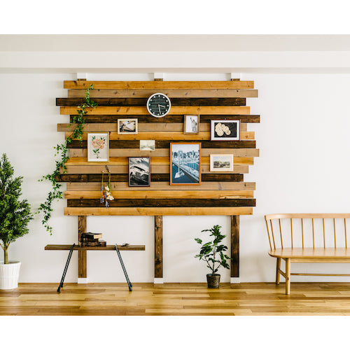 WAKAI 2×4 디어 월 S 다크 브라운 DWS24DB 1 S