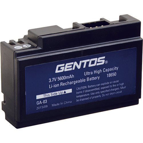 GENTOS 専用充電池 GA−03 GA-03 1 個