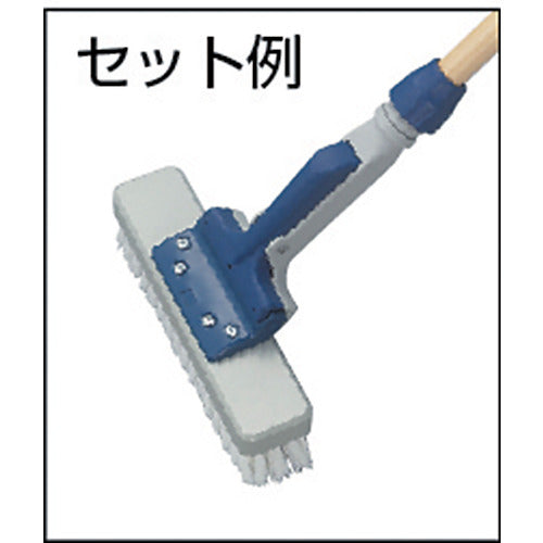 TRUSCO One-touch deck brush, width 185mm, KB, 1 piece