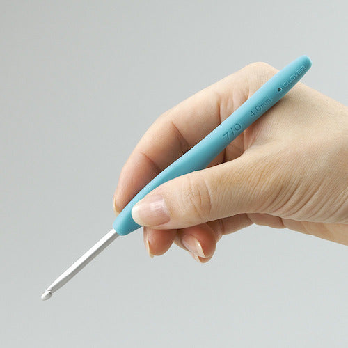 CLOVER Crochet Hook "Amulet" 8/0 42-408 1 pc