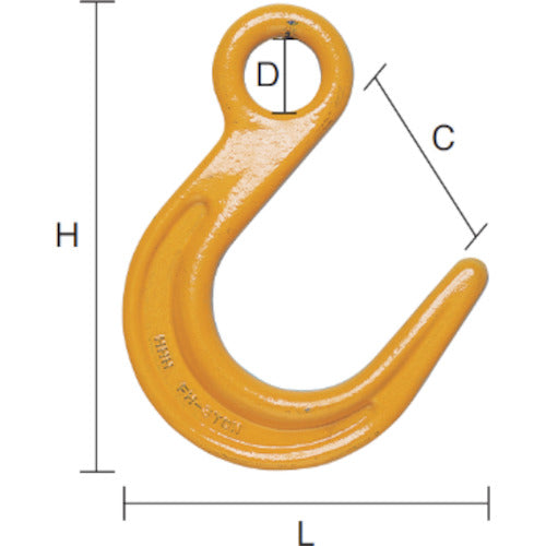 HHH 펀들리 후크 래치 없음 1.5t FH1.5 1개