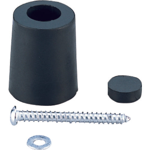 光 ゴムクッション戸当り黒 バラタイプ30×25 GD-30-1 1 個