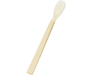 口あたりやさしいスプーン ミニ / KU-01 イエロー 1 本