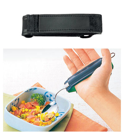 万能カフ 革製差込バンド / H-1 貫通式 黒 1 個