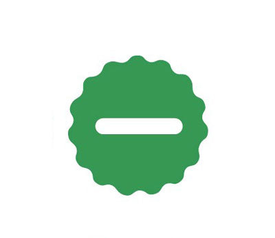 Sponge handle 95mm / S-18 2 pieces per set