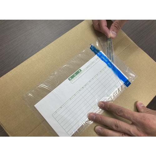 파피루스 OPEN 테이프 첨부 딜리버리 팩(장 3 봉투 사이즈용) 145×295 100장입 전면 풀 PA-203OP 1 PK