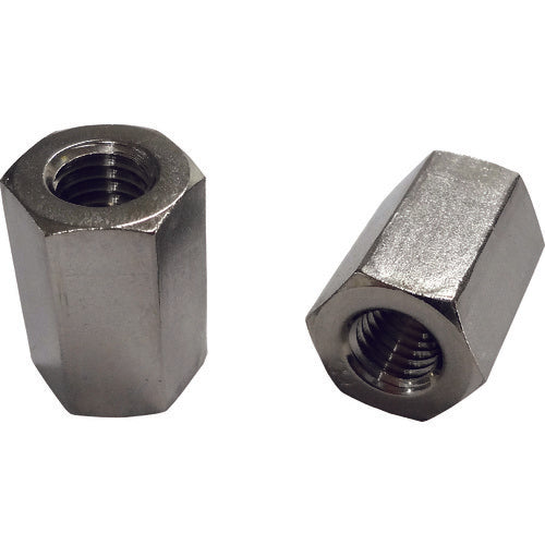 コノエ 高ナット(長ナット) ステンレス 10×50 (平径17) HNT-SUS-1050-17 2 個