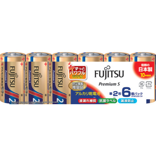 FDK Alkaline Battery AA Premium S (6 pieces) LR14PS(6S) 1 PK