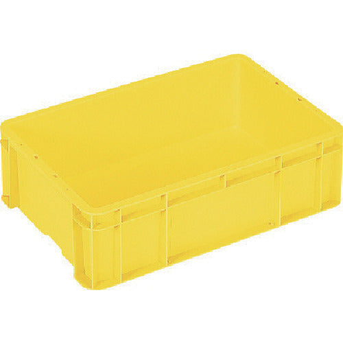 サンコー ボックス型コンテナ(TP規格) 201851 TP341.5 18.6L イエロー 黄 SK341.5 1 個
