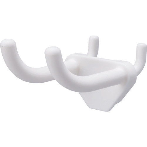 光 パンチングボード用樹脂2連フック白(1P2コ入) PBPF-212 1 PK