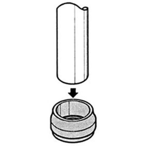야자키 하드 캡 블랙 캡 이렉터 Φ28 용 EF-1203-S-BL 1 개