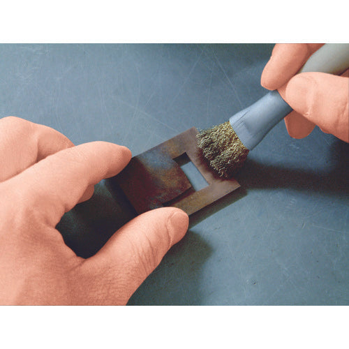 TRUSCO 筆型ブラシ 竹柄 ワイヤー 線径0.3mm FB-1 1 本