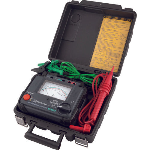 KYORITSU アナログ絶縁抵抗計(高圧) KEW3122B 1 個