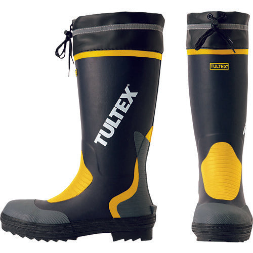 Aitos Safety Rubber Boots Navy x Yellow 26.5 AZ4702-008-26.5 1 pair