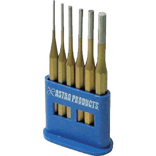 Astro Products AP Straight Pin Punch Set (6-piece set) 6PC 2002000001191 1 S