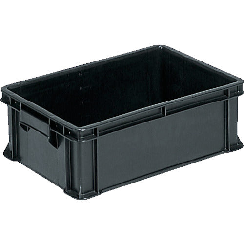 Sanko Conductive Box Type Container 202364 Sanbox #36B Black NO.202364 1 pc