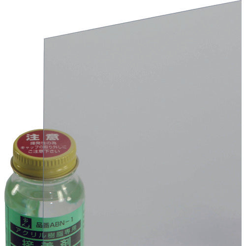 Light PVC board, transparent, 0.5 x 910 x 300 mm, EB935-1, 1 sheet